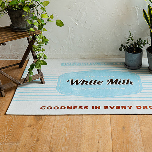 BRID LABEL RUG 90×130