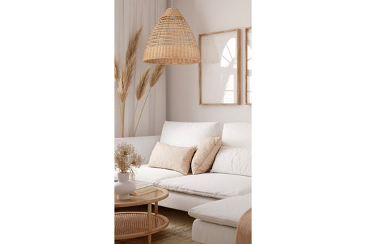 SWAN LIGHTING BAMBOO 40 PENDANT LIGHT