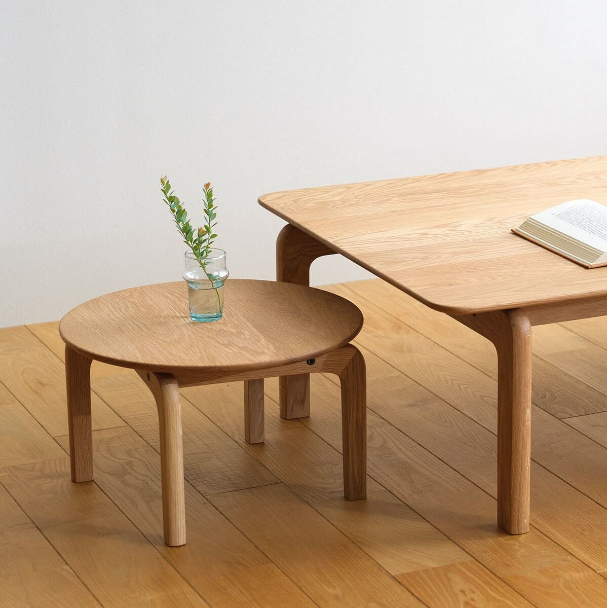 DENTO LISCIO | Circle Low Table 直径42cm (ローテーブル)