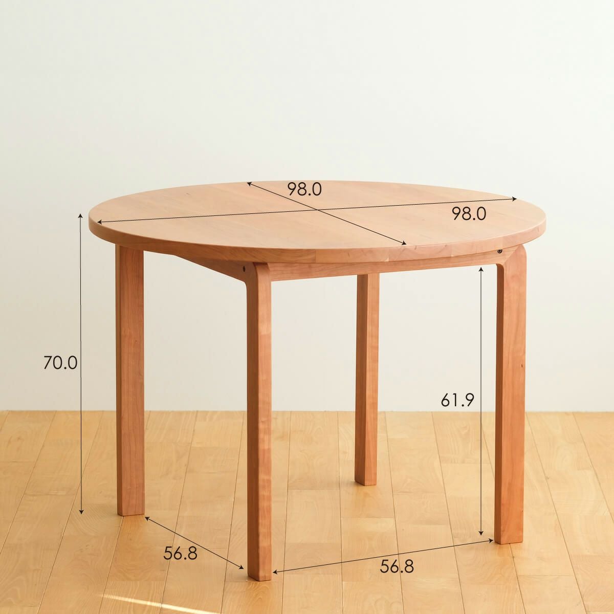 DENTO COCCO | Circle Dining Table 98 (ダイニングテーブル)