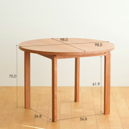 DENTO COCCO | Circle Dining Table 98 (ダイニングテーブル)