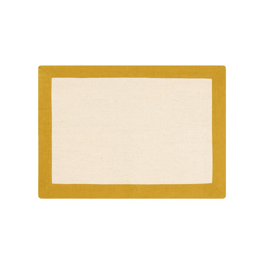 BRID Olika LINEN FRAME RUG 50×70