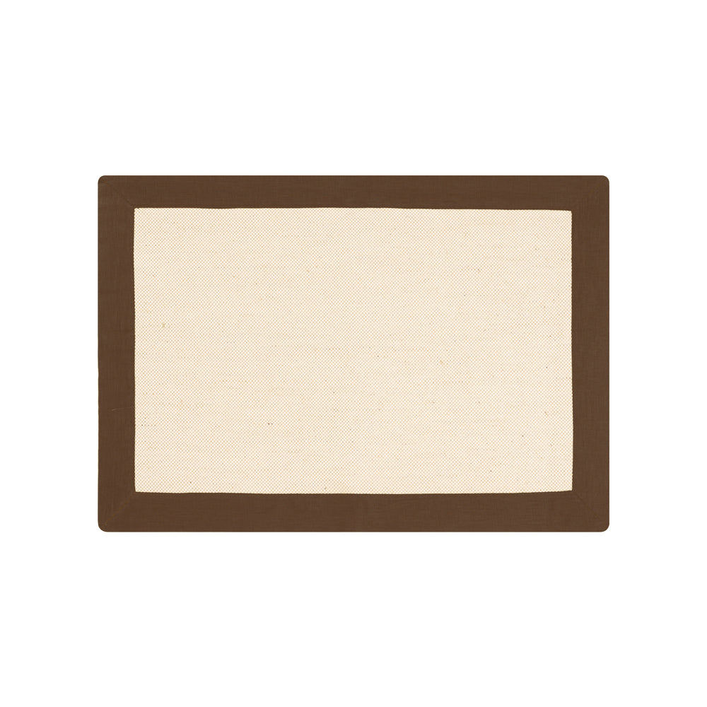 BRID Olika LINEN FRAME RUG 50×70
