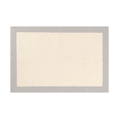 BRID Olika LINEN FRAME RUG 90×130