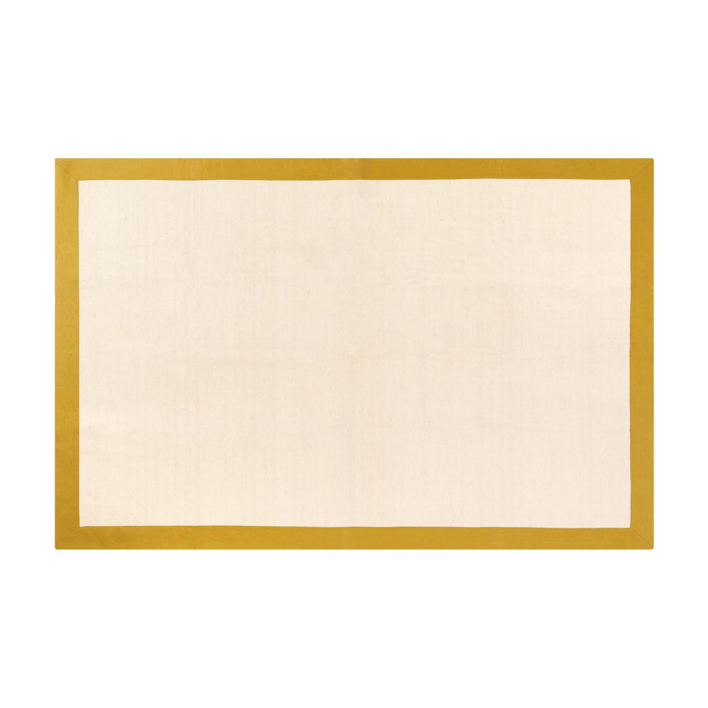 BRID Olika LINEN FRAME RUG 140×200