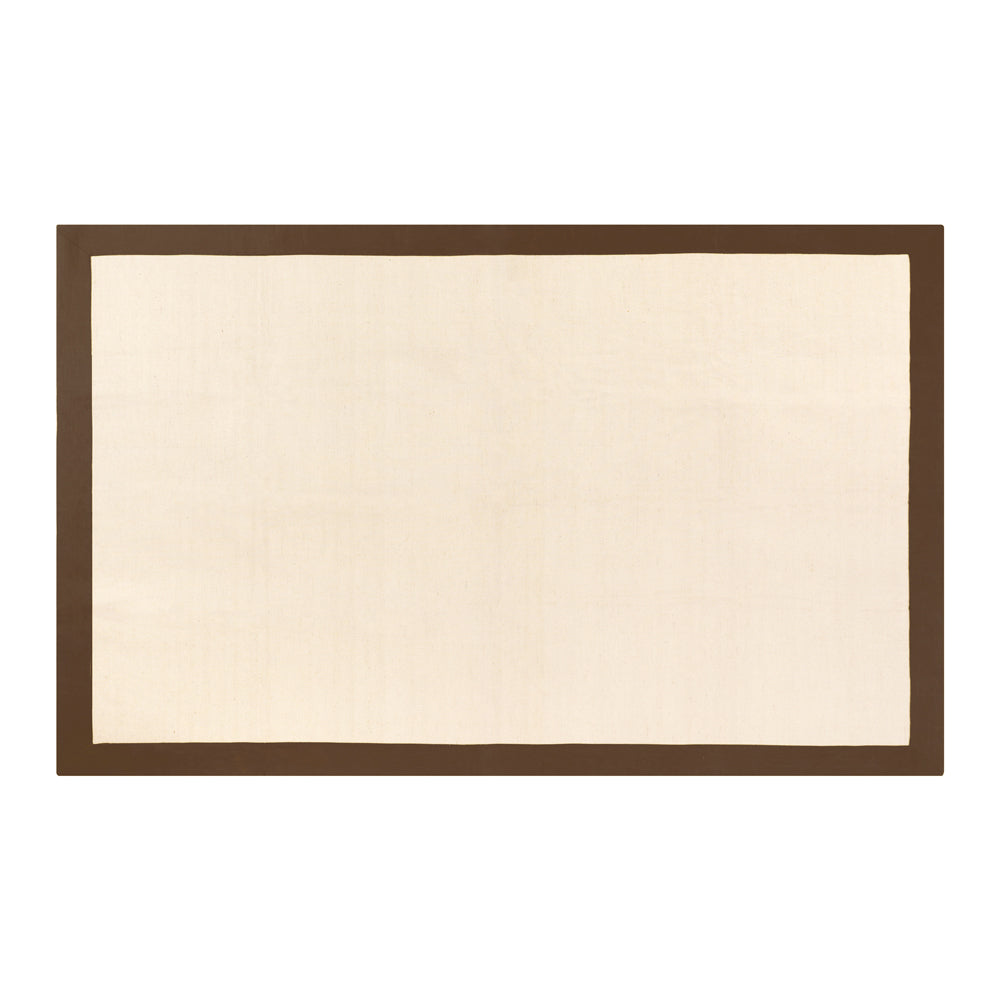 BRID Olika LINEN FRAME RUG 140×200