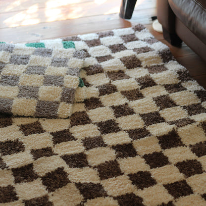 BRID Morocco CHECKER RUG 200×200