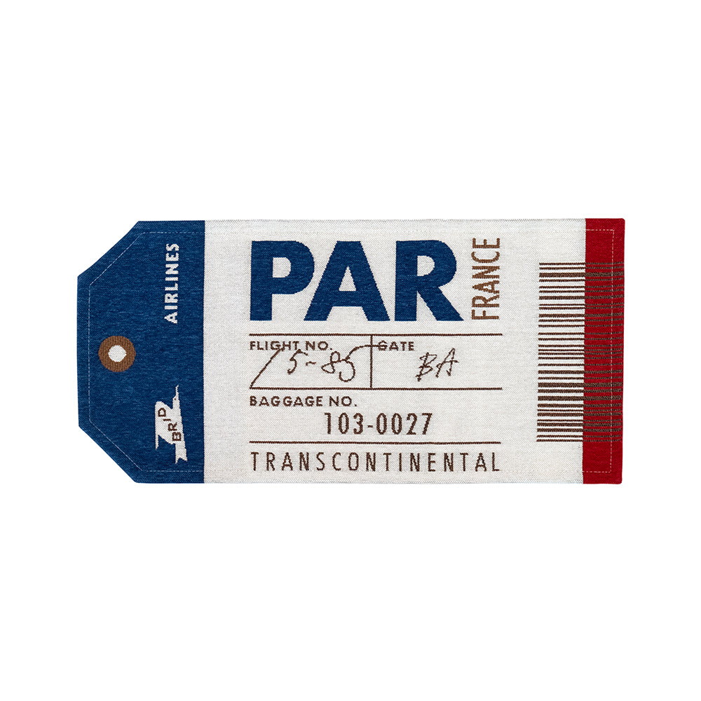 BRID BAGGAGE TAG RUG