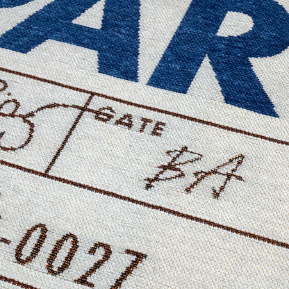 BRID BAGGAGE TAG RUG