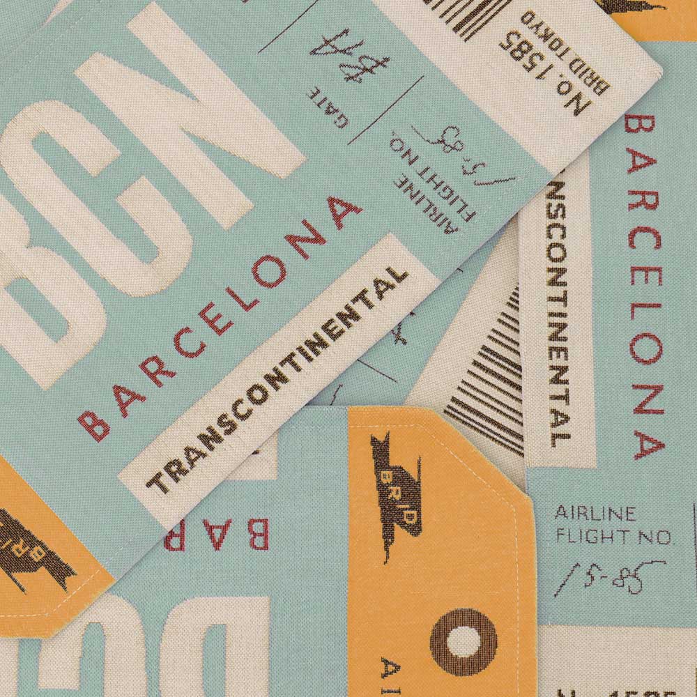 BRID BAGGAGE TAG RUG
