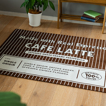BRID LABEL RUG 90×130