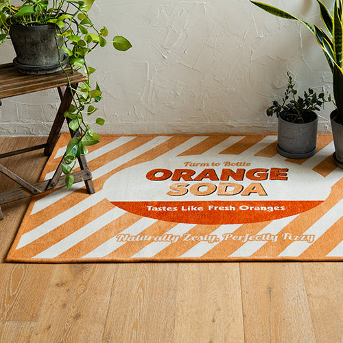 BRID LABEL RUG 90×130