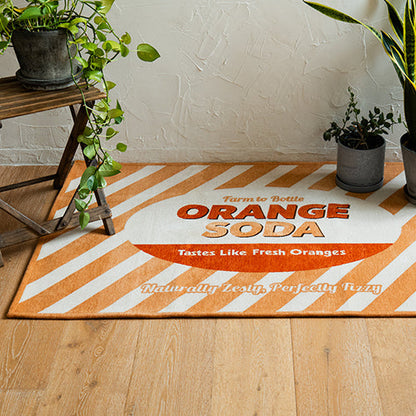 BRID LABEL RUG 90×130