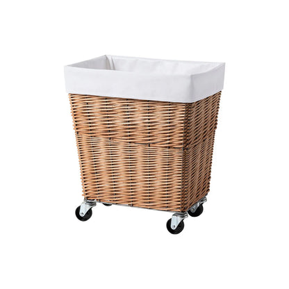 BRID WILLOW LAUNDRY BASKET with CASTER 34L