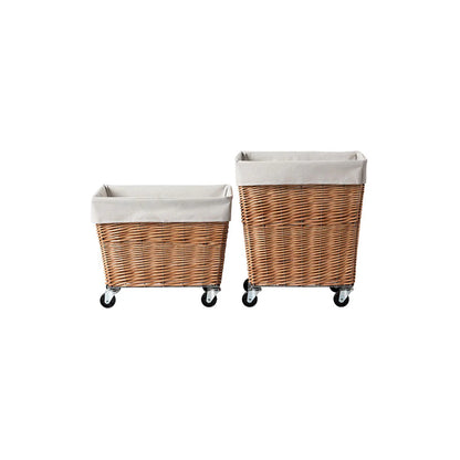 BRID WILLOW LAUNDRY BASKET with CASTER 34L