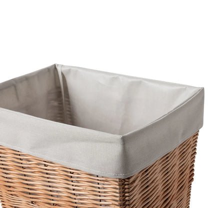 BRID WILLOW LAUNDRY BASKET with CASTER 34L
