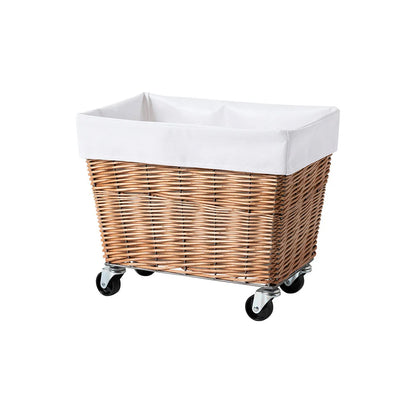 BRID WILLOW LAUNDRY BASKET with CASTER 28L