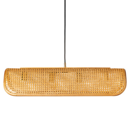 BRID RATTAN PENDANT LAMP 4BULB