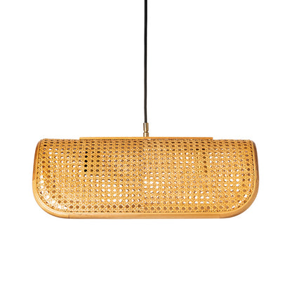 BRID RATTAN PENDANT LAMP 2BULB
