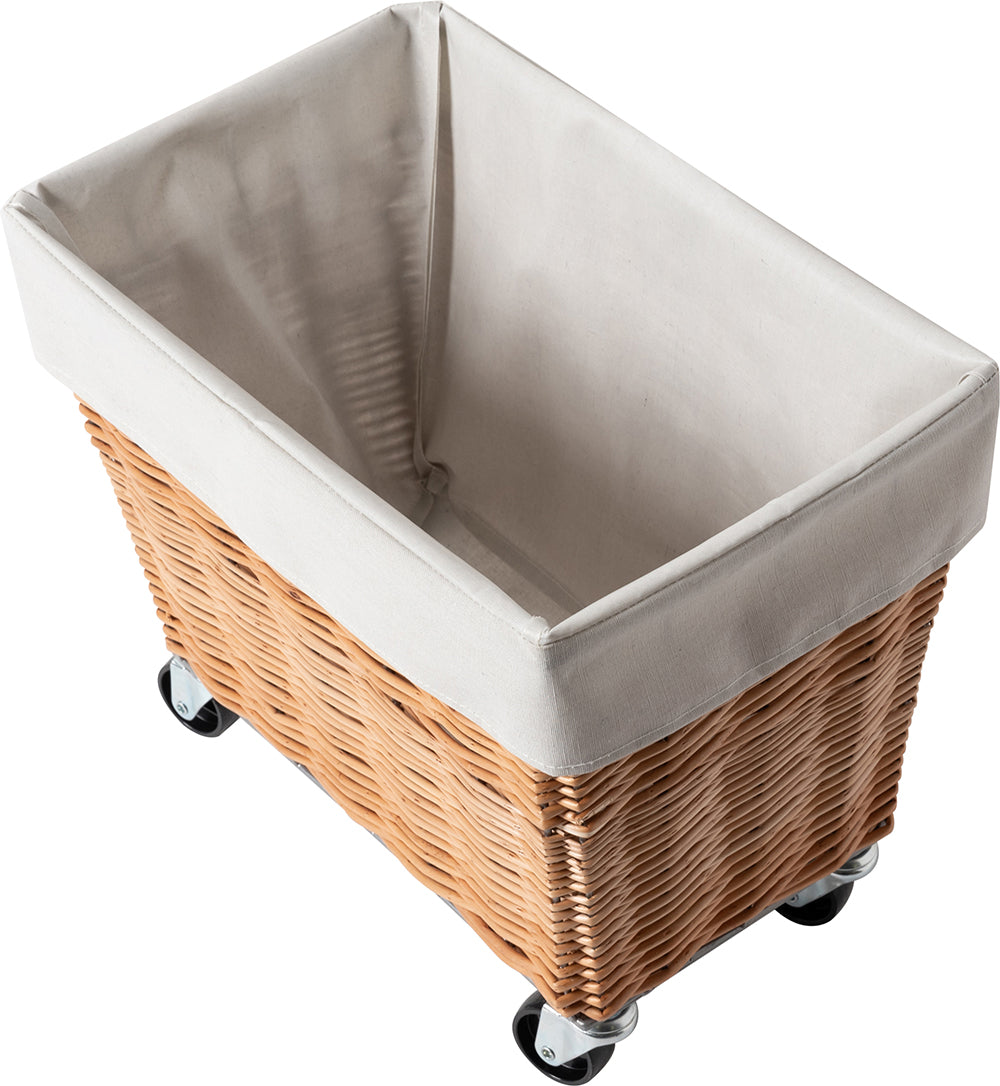 BRID WILLOW LAUNDRY BASKET with CASTER 34L