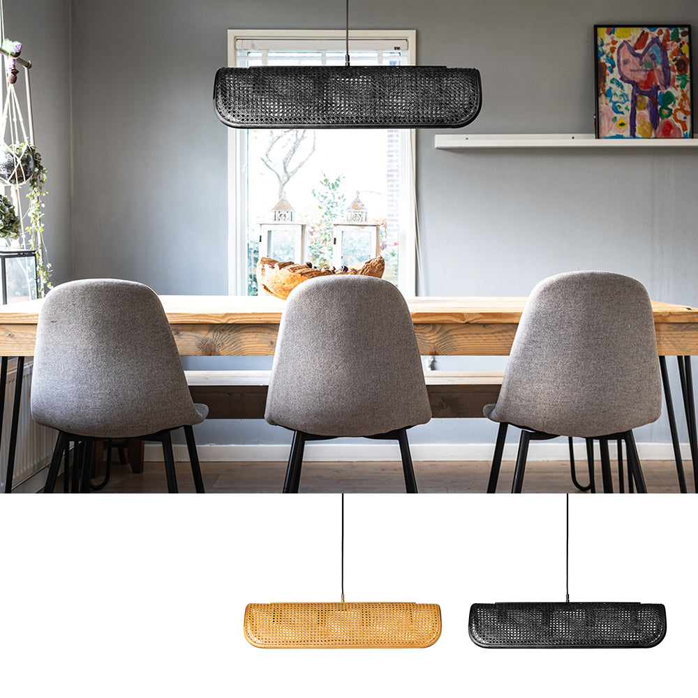BRID RATTAN PENDANT LAMP 4BULB